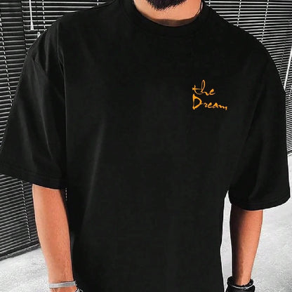 Dream Life Men's Cotton Streetwear Tee