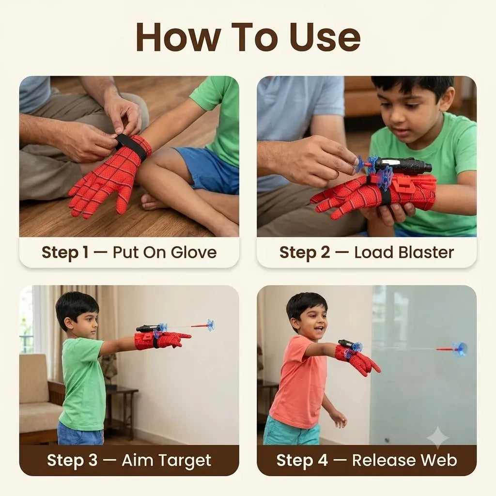 Spidey™ - Web Shooter | Suction Darts | Superhero Adventures